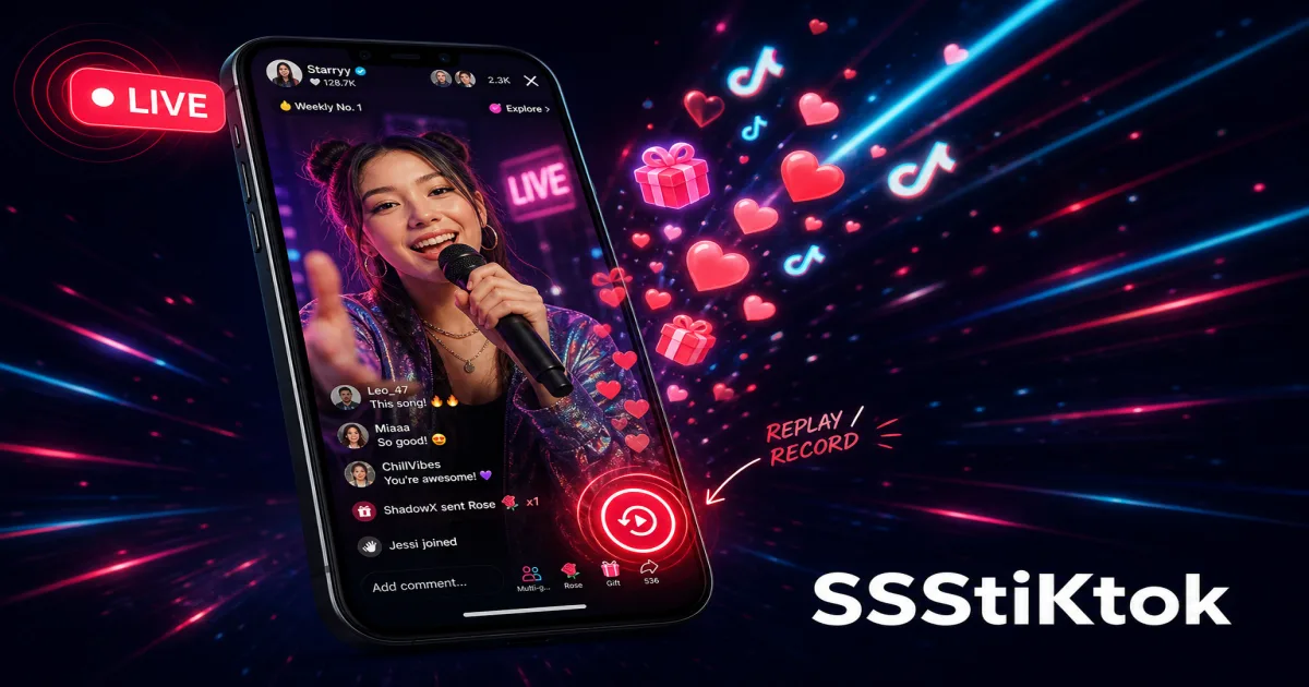 Cara Simpan TikTok Live Setelah Tayang
