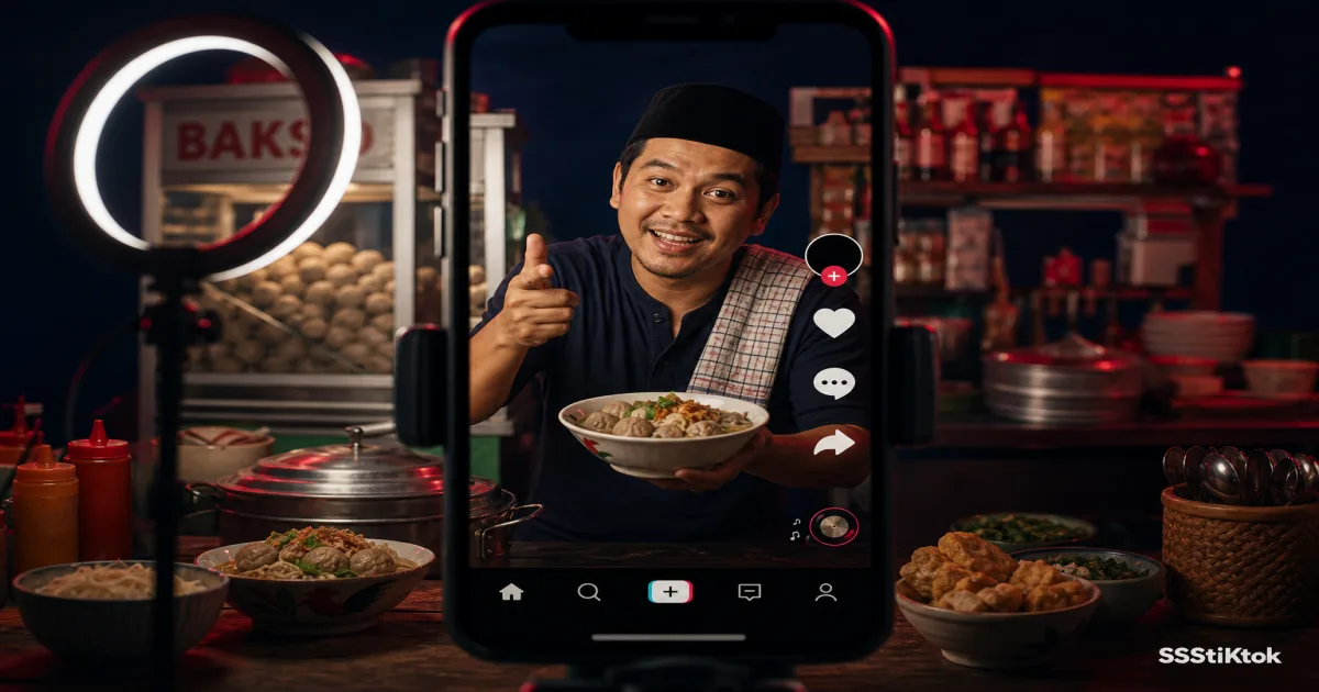 Buat Konten TikTok untuk Warung & UMKM