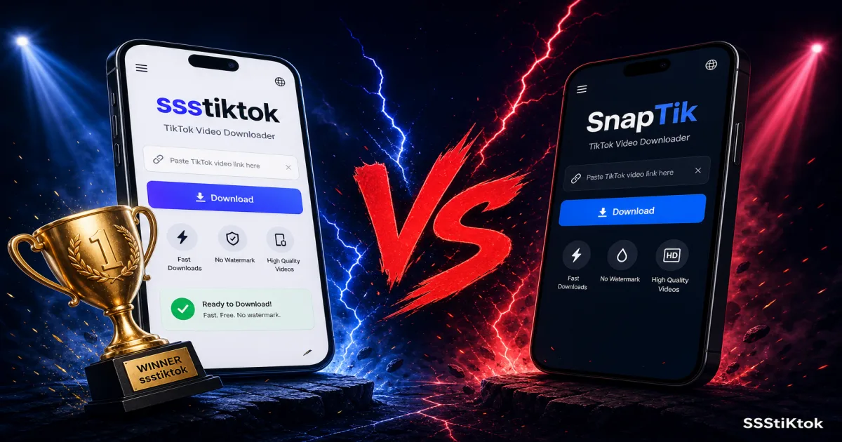 SSStiKtok vs SnapTik: Mana Lebih Baik?